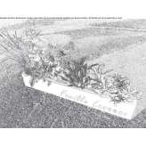 Doniczka nagrobna do kwitnienia i dekoracji Azzate