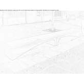 Apricena stone bench Moama