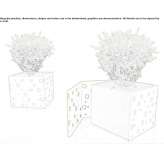 Tall square flower pot cover Jarmen