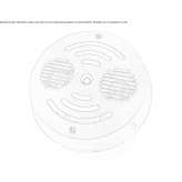 Stainless steel floor fountain Hodoni