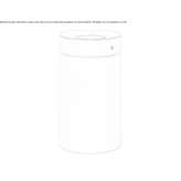 Outdoor steel waste bin Tinaco