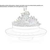 Low round concrete flower pot Brackel