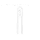 Arched steel post Penvenan
