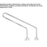 Metal bicycle stand Lucerna