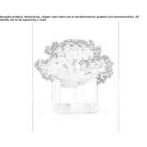Flowerpot made of galvanized sheet metal Dunham