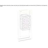 Outdoor waste bin made of galvanized steel Rogeno