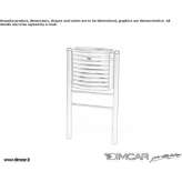 Metal waste bin to be built into the ground Albares