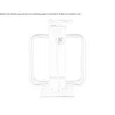 Bicycle pump stand with stand Hemmant