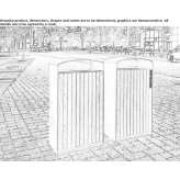 Outdoor waste bin Herinnes