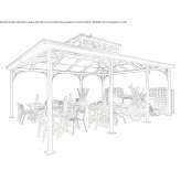 Iron screen for dehor Miravet