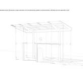 Galvanized steel porch for smokers Ibos