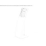 One-sided display stand Certesti