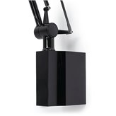 Wall lamp Carlo black acrylic