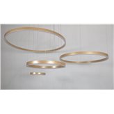 Zestaw lamp wiszących Gold Ring 80 / 60 x 2 / 40